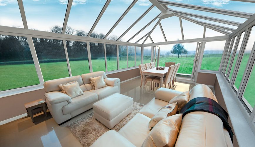 Georgian conservatory interior