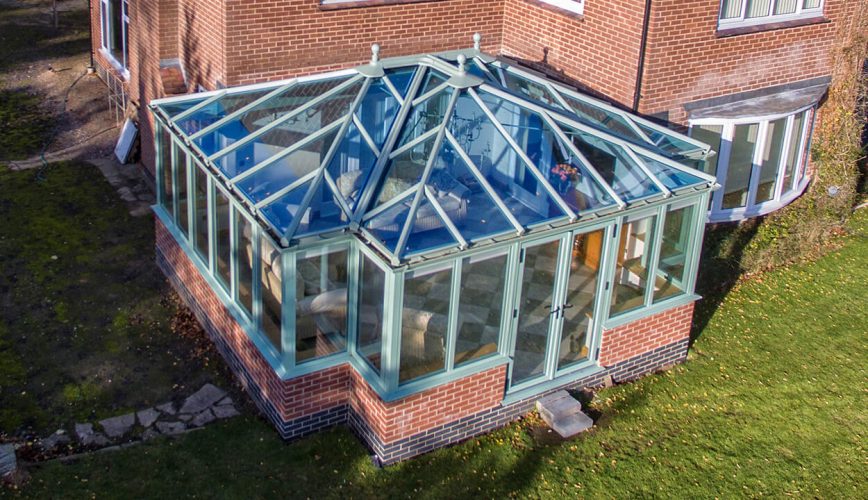 T-Shaped uPVC conservatory